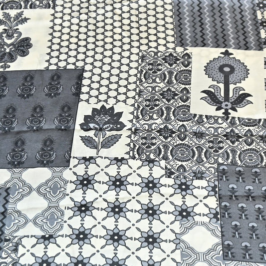 Floral print Bemberg Satin Fabric - Design For Destiny