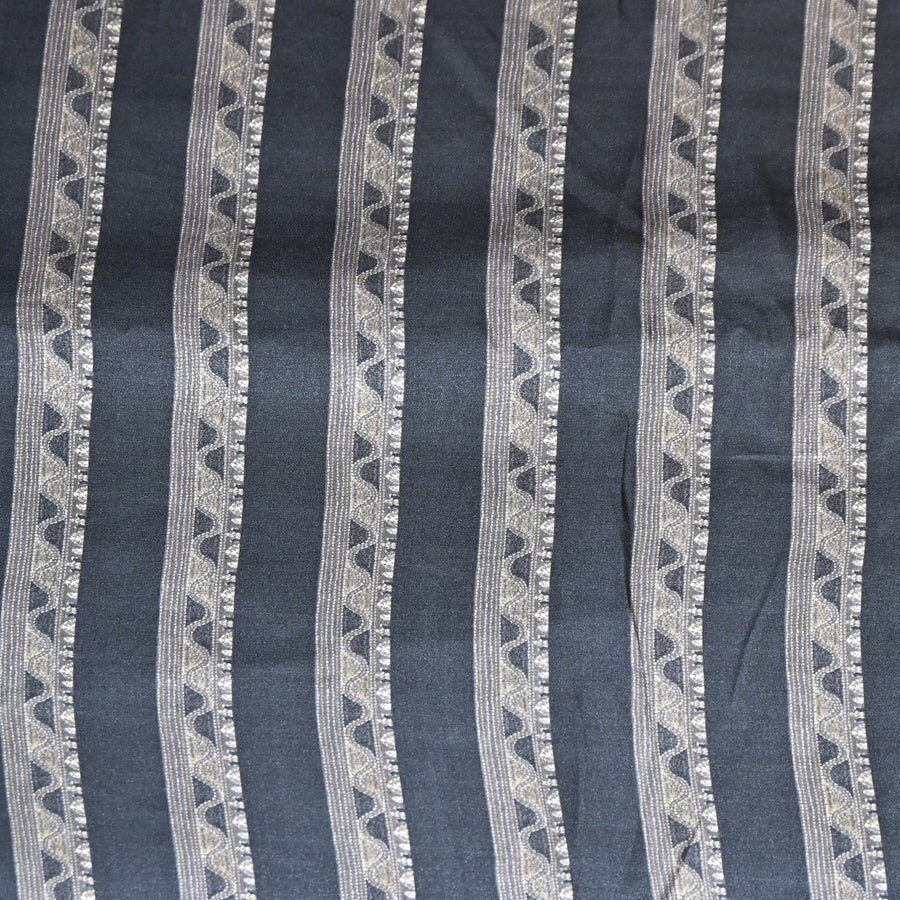 Stripes print Bemberg satin Fabric - Design For Destiny