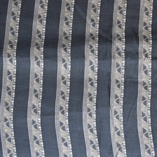 Stripes print Bemberg satin Fabric - Design For Destiny