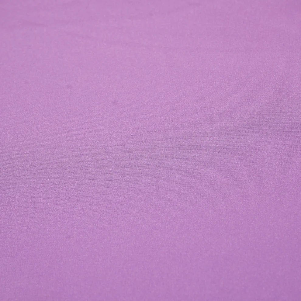 Lavender Solid Modal Satin Fabric TU-131 - Design For Destiny