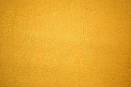 Yellow Velvet Elegance In Solid Finish Fabric PG-152 - Design For Destiny