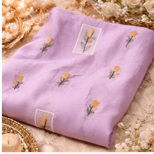 Mul Chanderi Fabric - Design For Destiny
