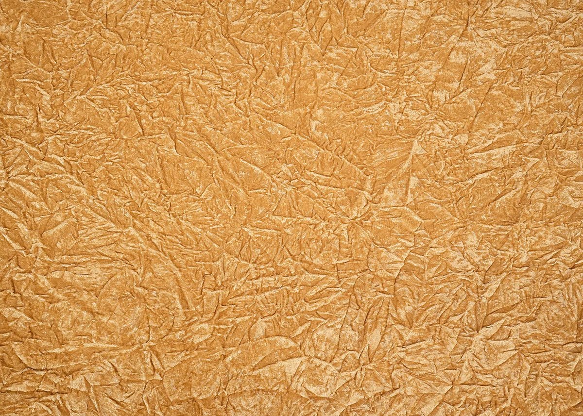 Beige Textured Crushed Velvet Fabric pg-155 - Design For Destiny