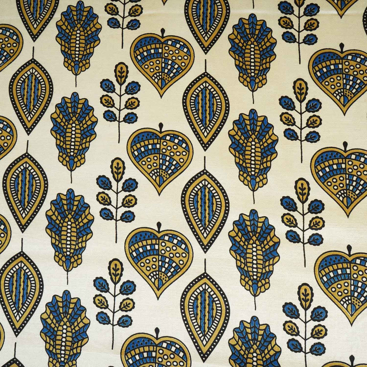 Cream Floral Print Mashru Silk Fabric - Design For Destiny