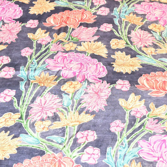 Floral Print Bemberg Satin - Design For Destiny