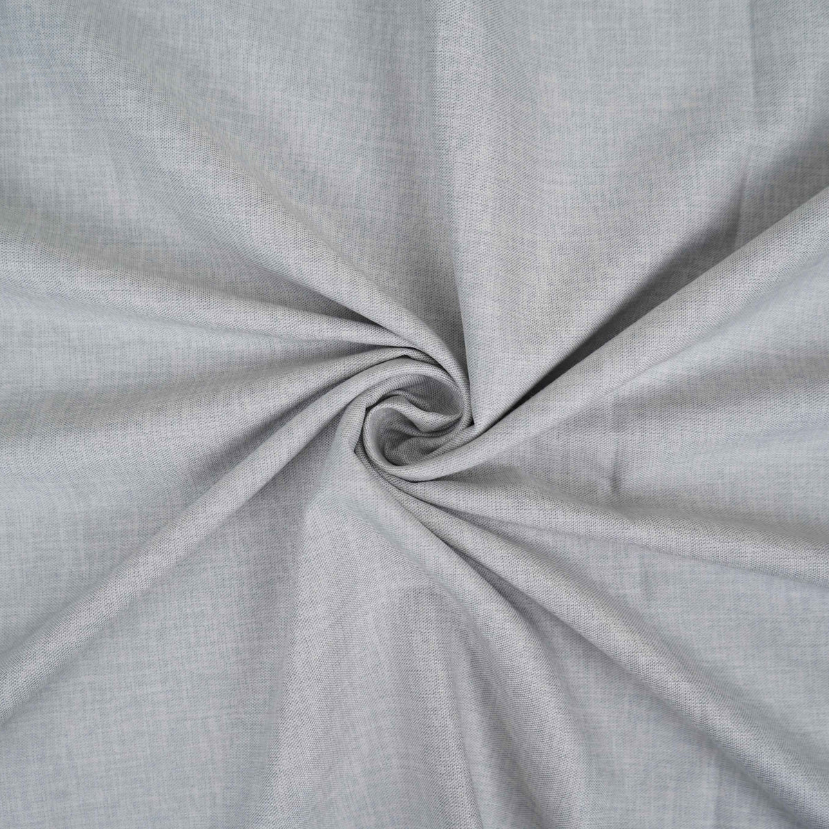 Light Grey Solid Lycra Suiting Fabric - Design For Destiny