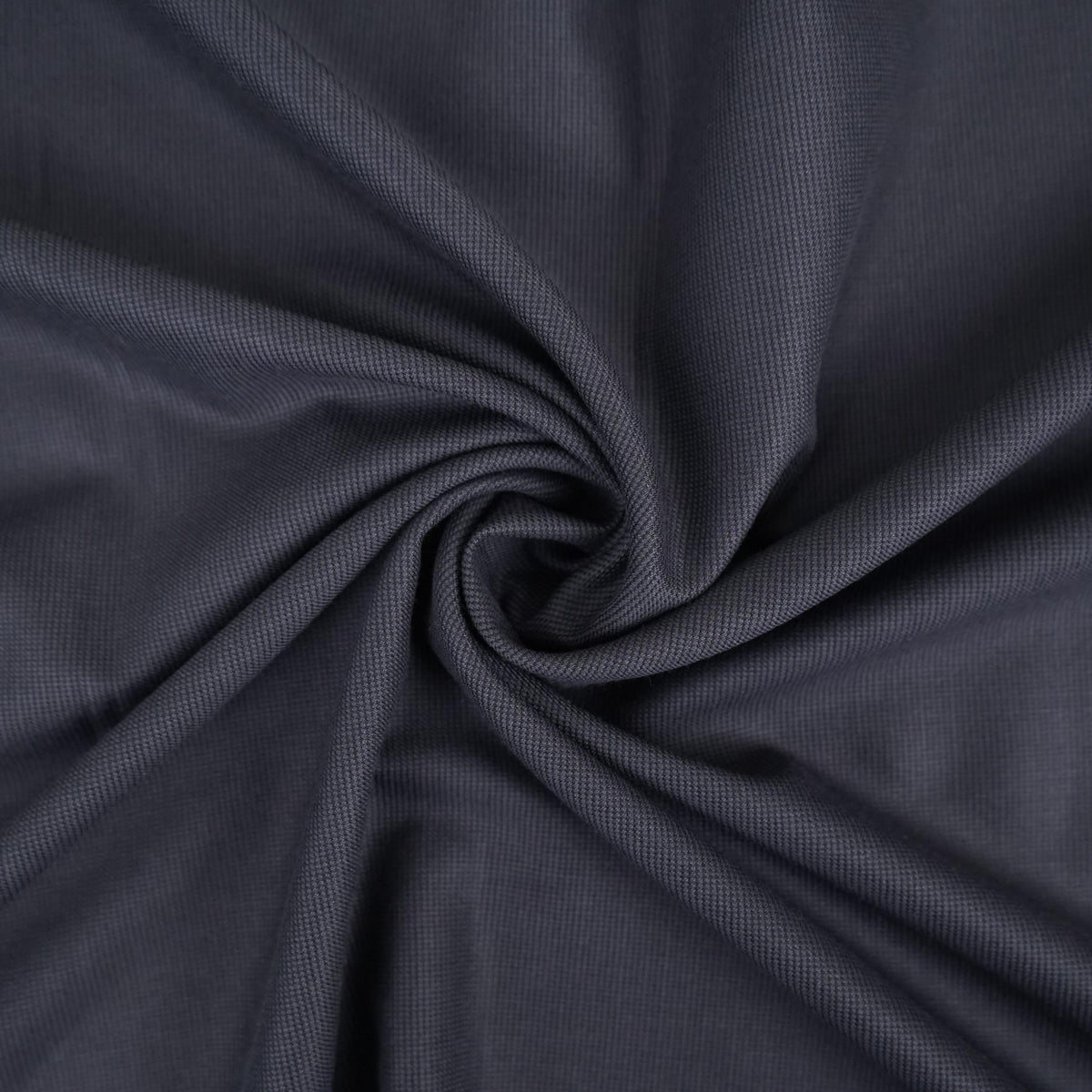 Charcoal Grey Solid Suiting Fabric - Design For Destiny