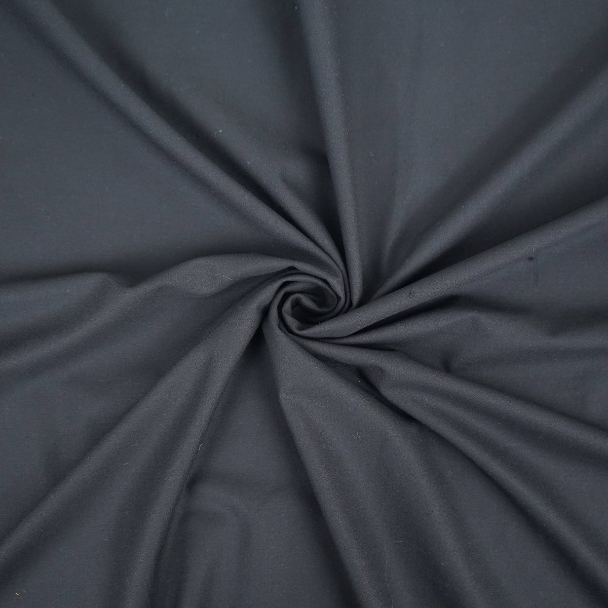Black Solid Lycra Suiting Fabric - Design For Destiny