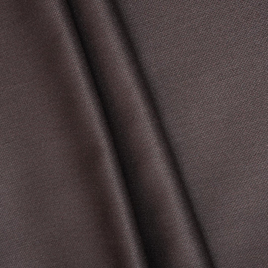 Chocolate Solid Suiting Fabric - Design For Destiny