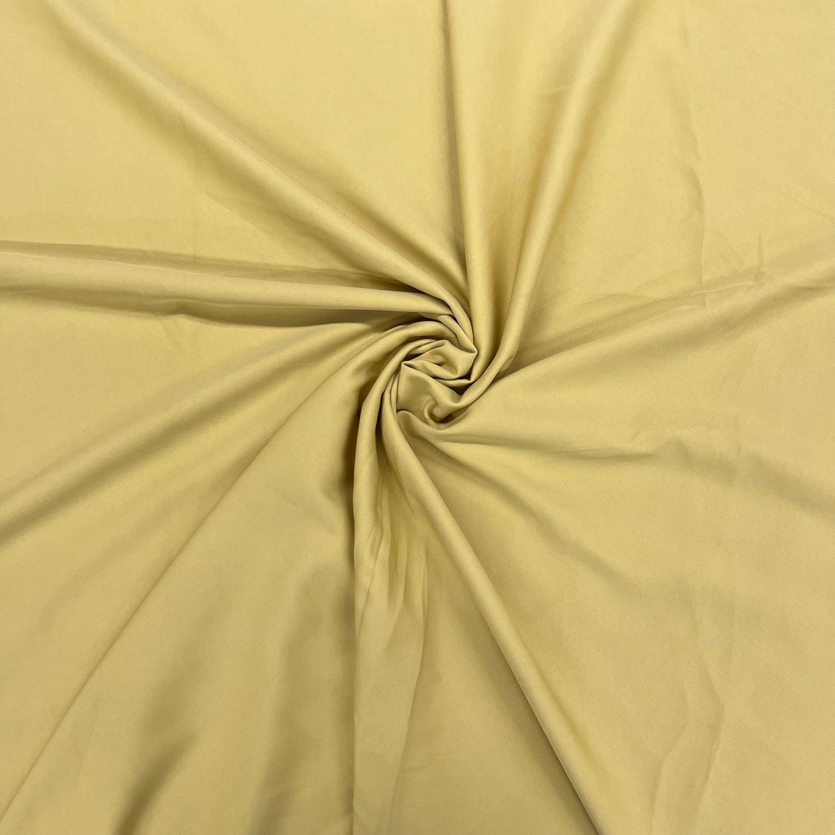 Banana Yellow Solid Banana Crepe Fabric - Design For Destiny