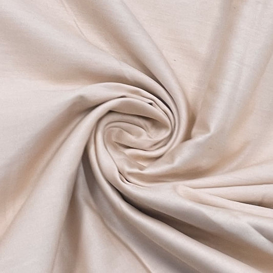 Beige Solid Glaze Cotron Fabric UT-3 - Design For Destiny