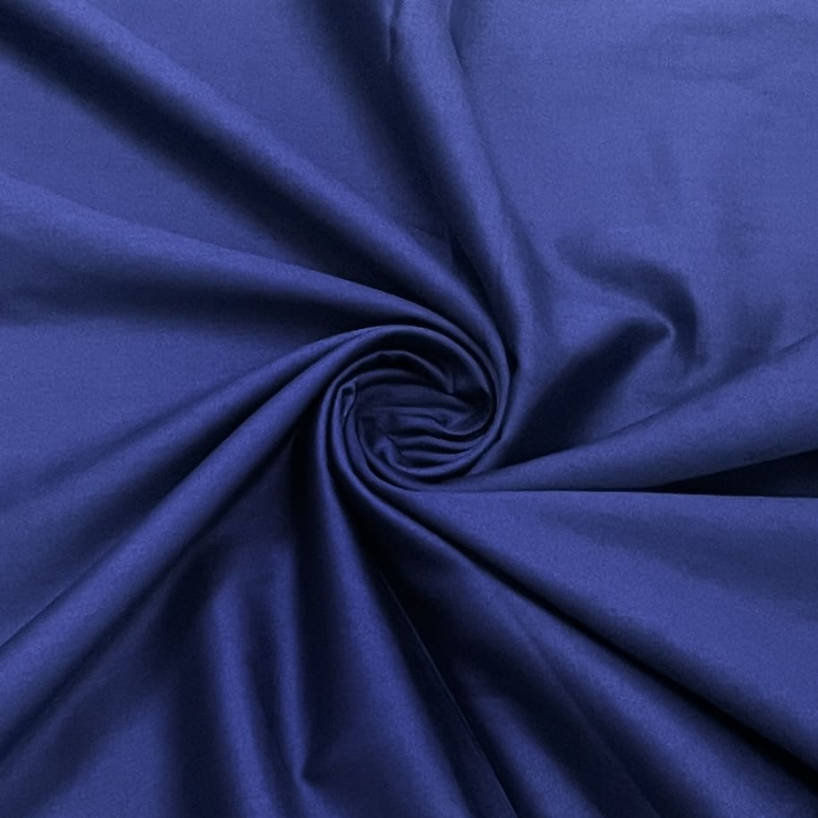 Blue Solid Glaze Cotton Fabric UT-12 - Design For Destiny