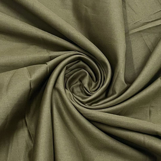 Mehendi Green Solid Glaze Cotton UT-13 - Design For Destiny