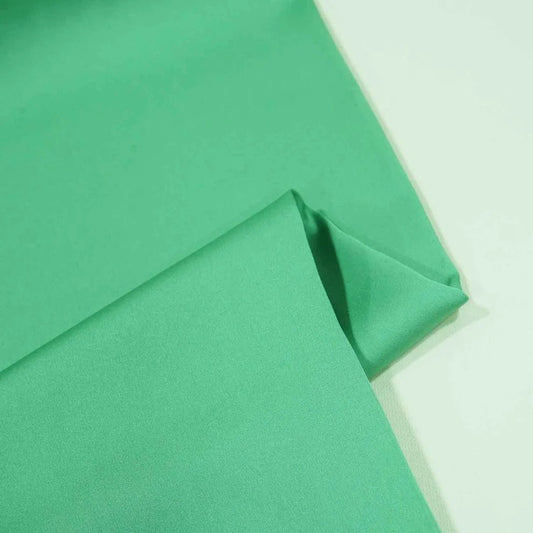 Mint Green Solid Modal Satin Fabric TU-133 - Design For Destiny