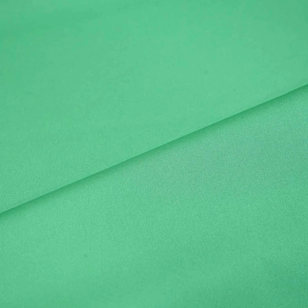 Mint Green Solid Modal Satin Fabric TU-133 - Design For Destiny