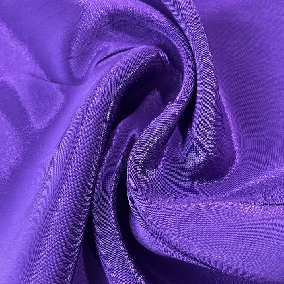 Purple Solid Crepe Fabric TU-146 - Design For Destiny