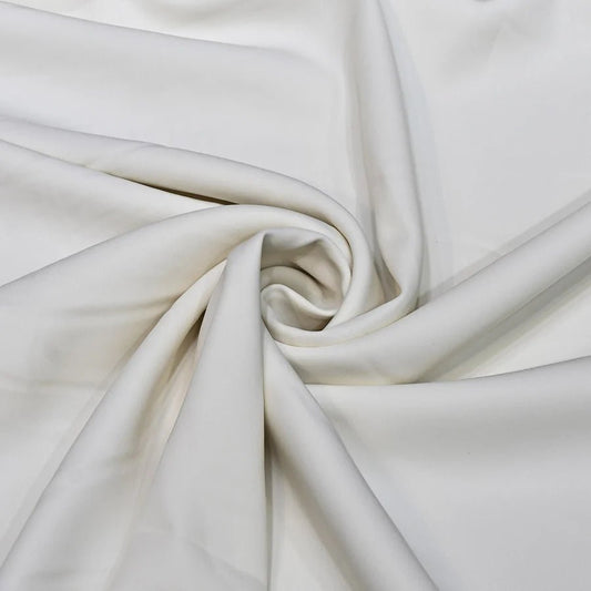 White Color Imported Japanese Suiting Fabric RS-170 - Design For Destiny