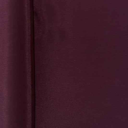 Wine Solid Crepe Fabric TU-138 - Design For Destiny