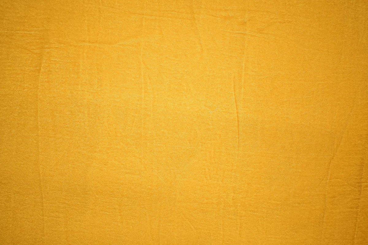 Yellow Velvet Elegance In Solid Finish Fabric PG-152 - Design For Destiny