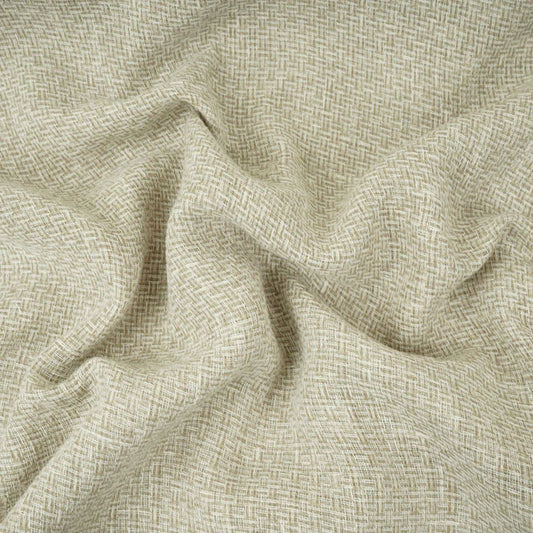 Beige Solid Linen Jute Fabric TU-173 - Design For Destiny