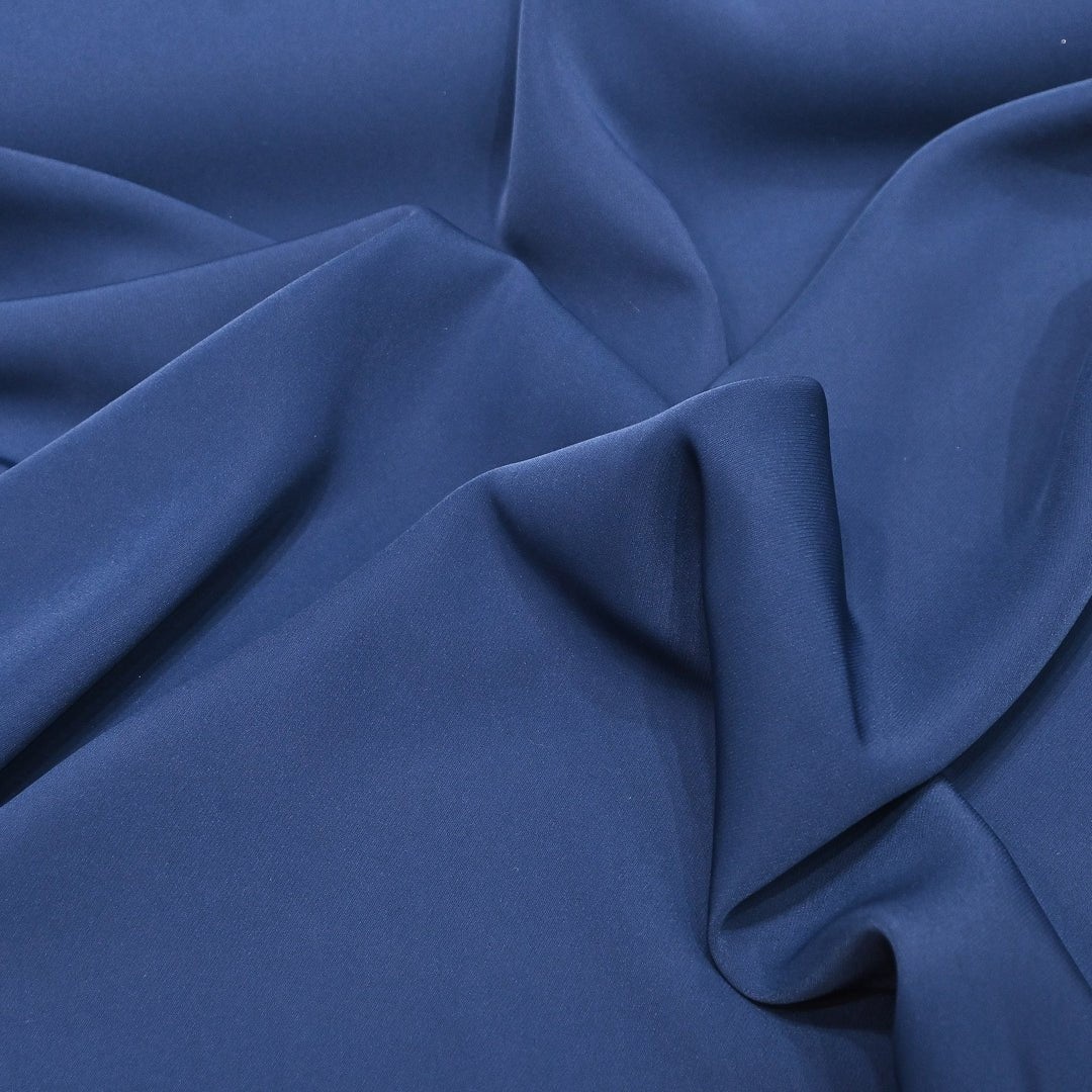 Navy Blue Color Imported Japanese Suiting Fabric RS-169 - Design For Destiny